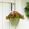 Metal Hanging Planter with Wall Mount