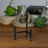 Black Distressed Metal Easel Small
