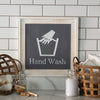 Wash Hands" Wood Sign