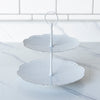 Metal Two Tiered Tray