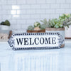 Cast Iron Wall Welcome Sign