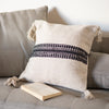 Stripped Cotton Pillow Cover 18x18