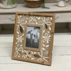 Flower Pattern  Wood Picture Frame